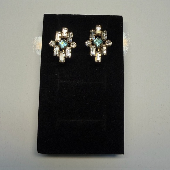 Vintage 1/20 12 Kt Gold Filled Art Deco Screwback Earrings - Picture 3 of 5